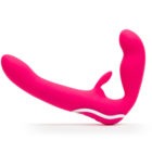 Rechargeable Silicone Love Rider Strapless Strap-On Purple - Image 5