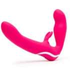 Rechargeable Silicone Love Rider Strapless Strap-On Purple - Image 2
