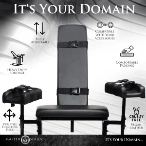 Extreme Obedience BDSM Chair - Black - Image 6