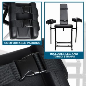 Extreme Obedience BDSM Chair - Black - Image 3